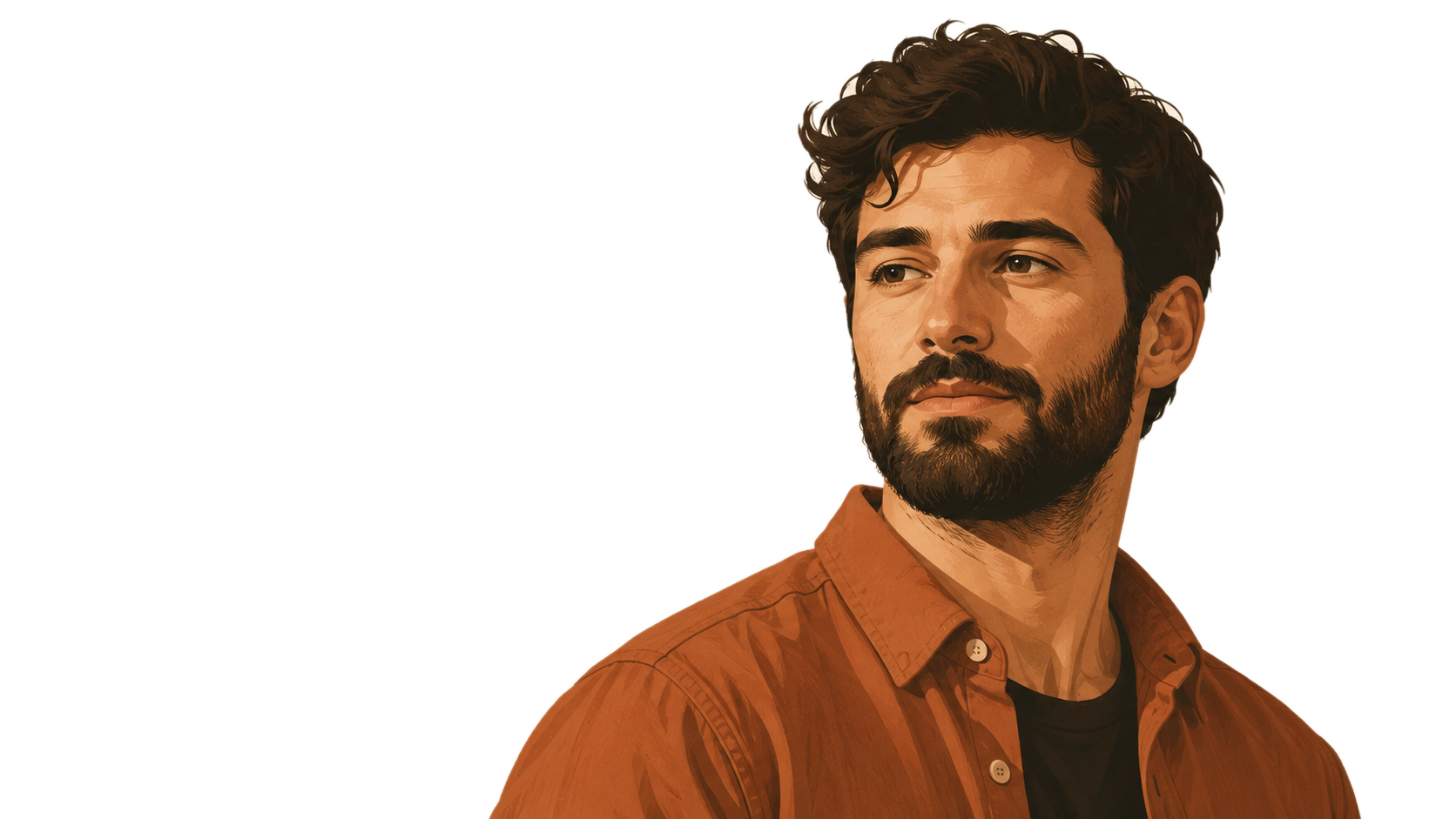 Man with a full beard
